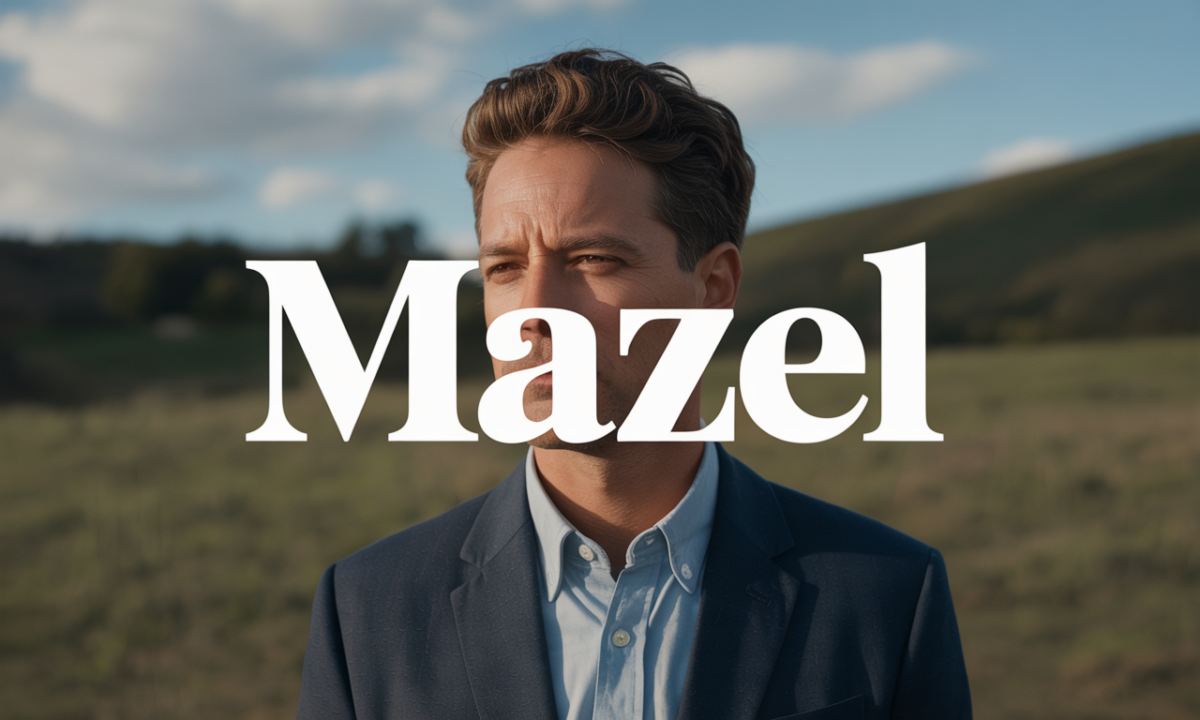 Illustration de Mazel, Noms de famille