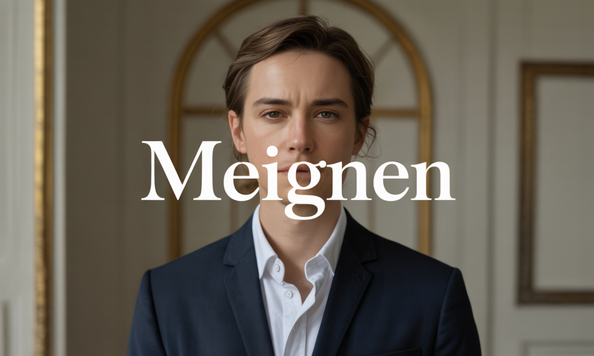 Illustration de Meignen, Noms de famille