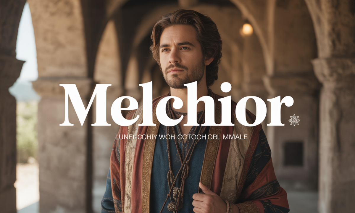 Illustration de Melchior, Noms de famille