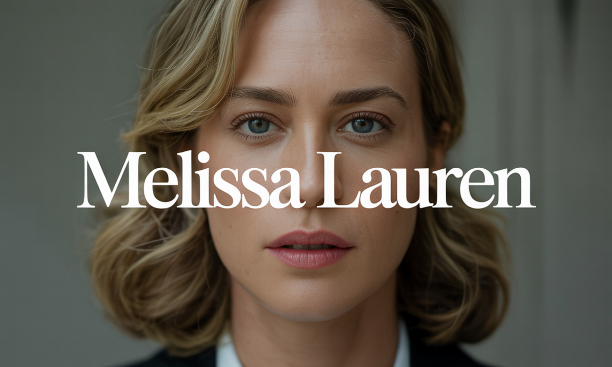 Illustration de Melissa Lauren, personnalité publique