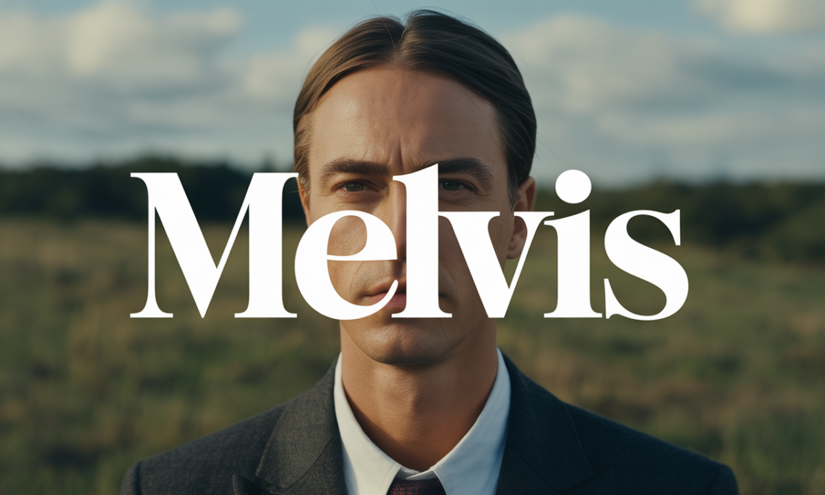 Illustration symbolique liée à l’origine du prénom Melvis