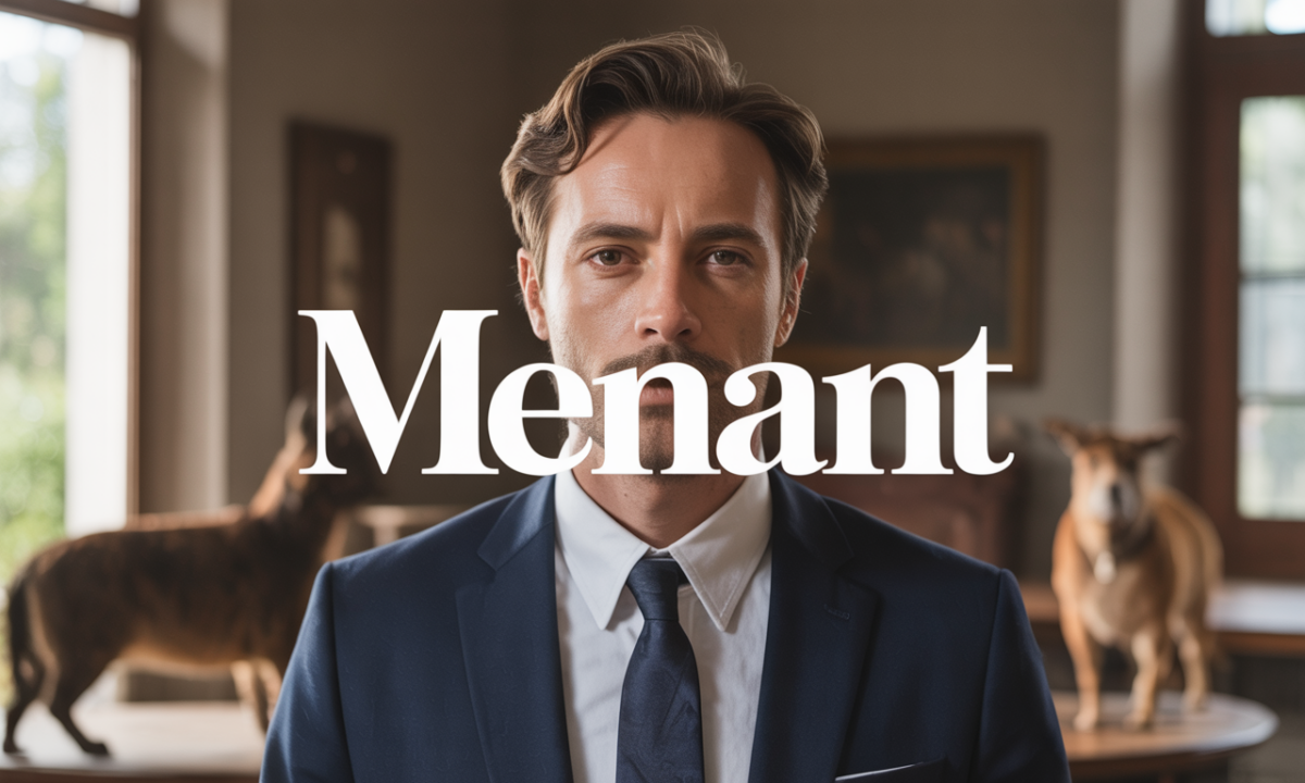 Illustration de Menant, Noms de famille