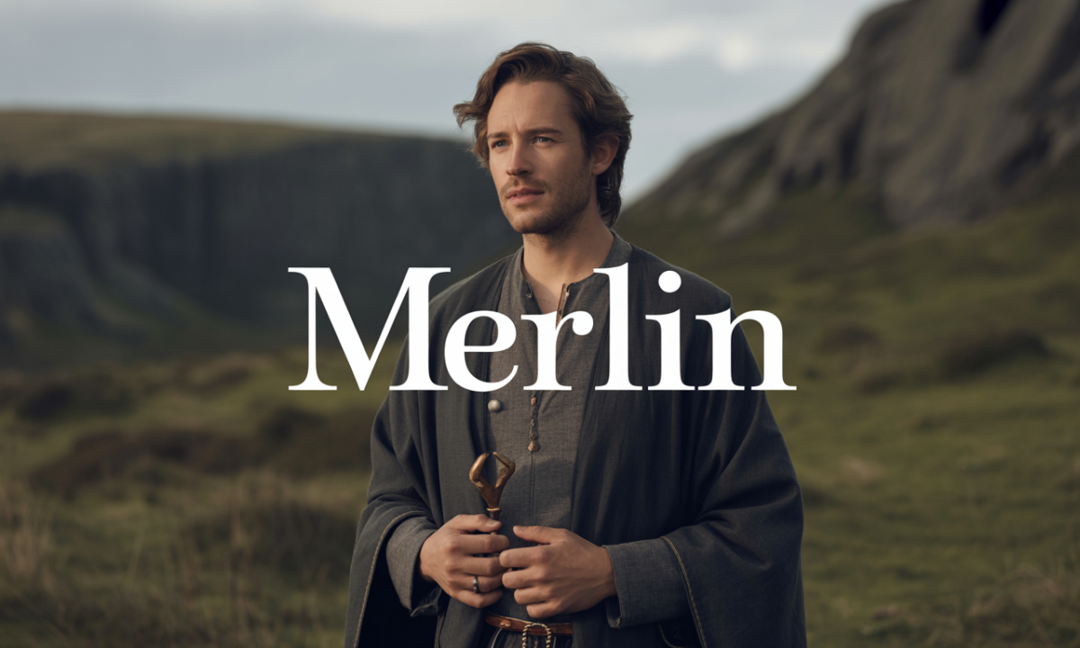 Illustration liée à l’origine et à l’histoire du nom de famille Merlin