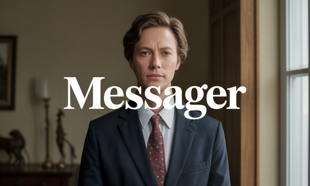 Illustration de Messager, Noms de famille