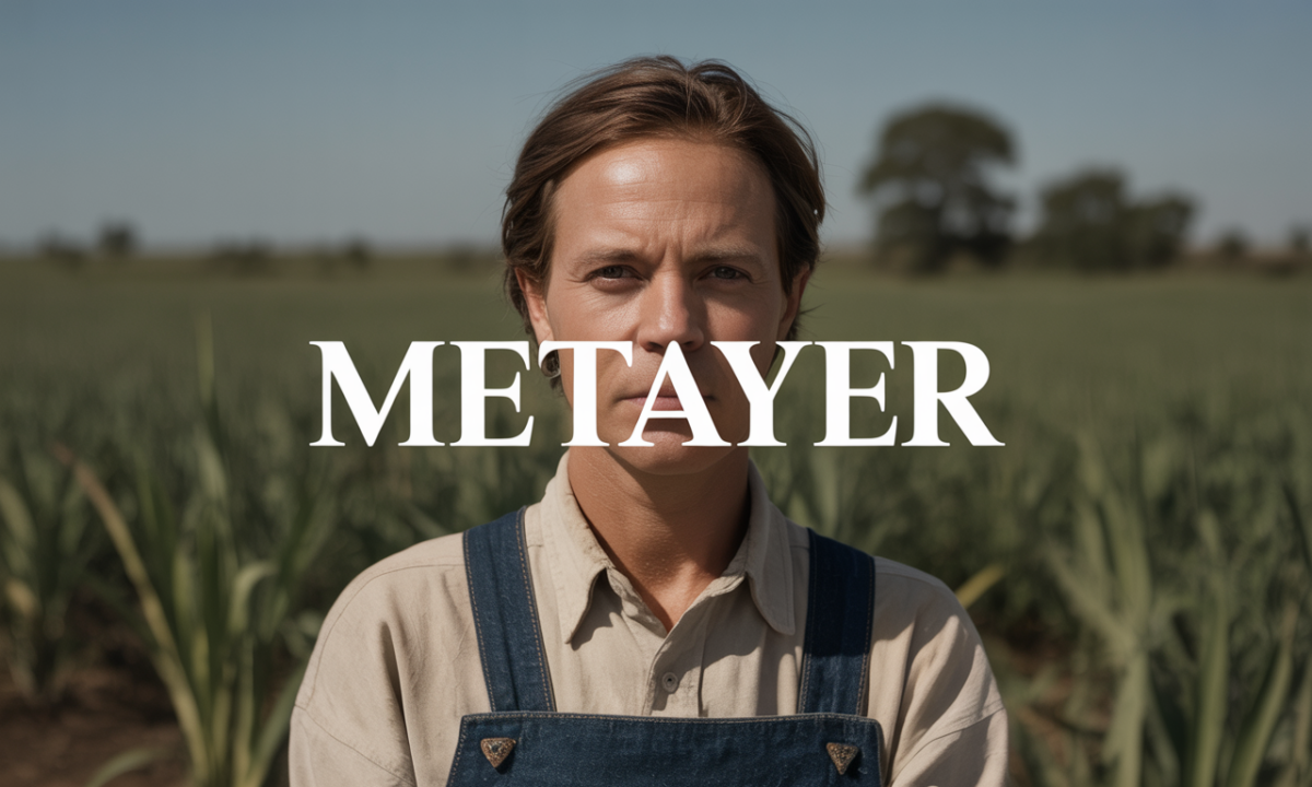 Illustration liée à l’origine et à l’histoire du nom de famille Metayer