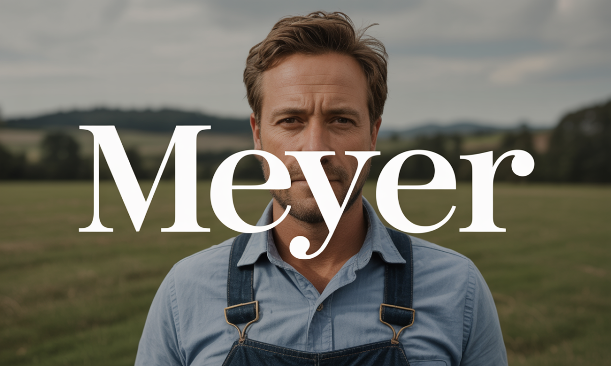 Illustration de Meyer, Noms de famille