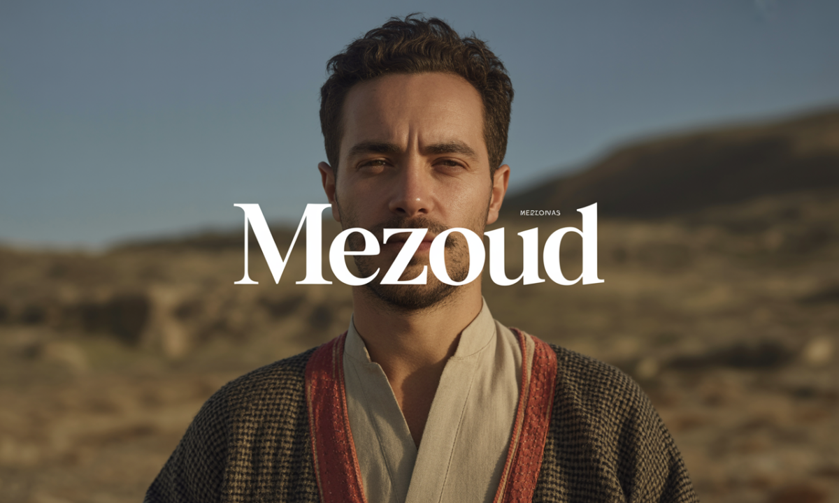 Illustration liée à l’origine et à l’histoire du nom de famille Mezoud