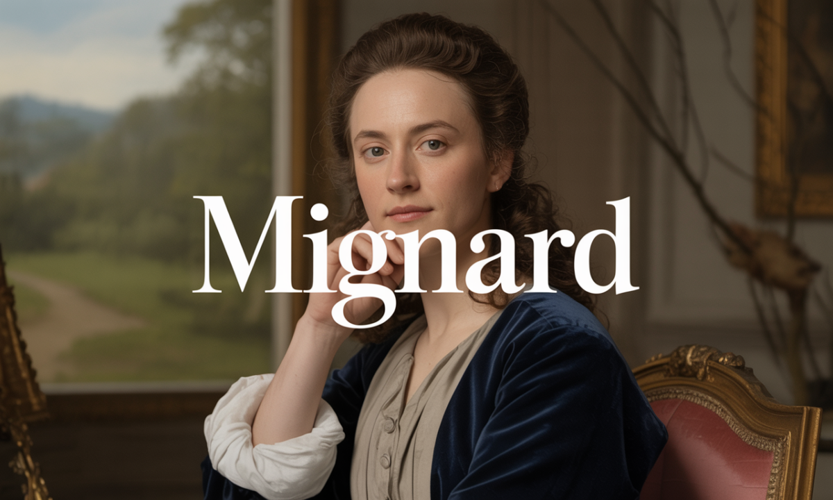 Illustration de Mignard, Noms de famille