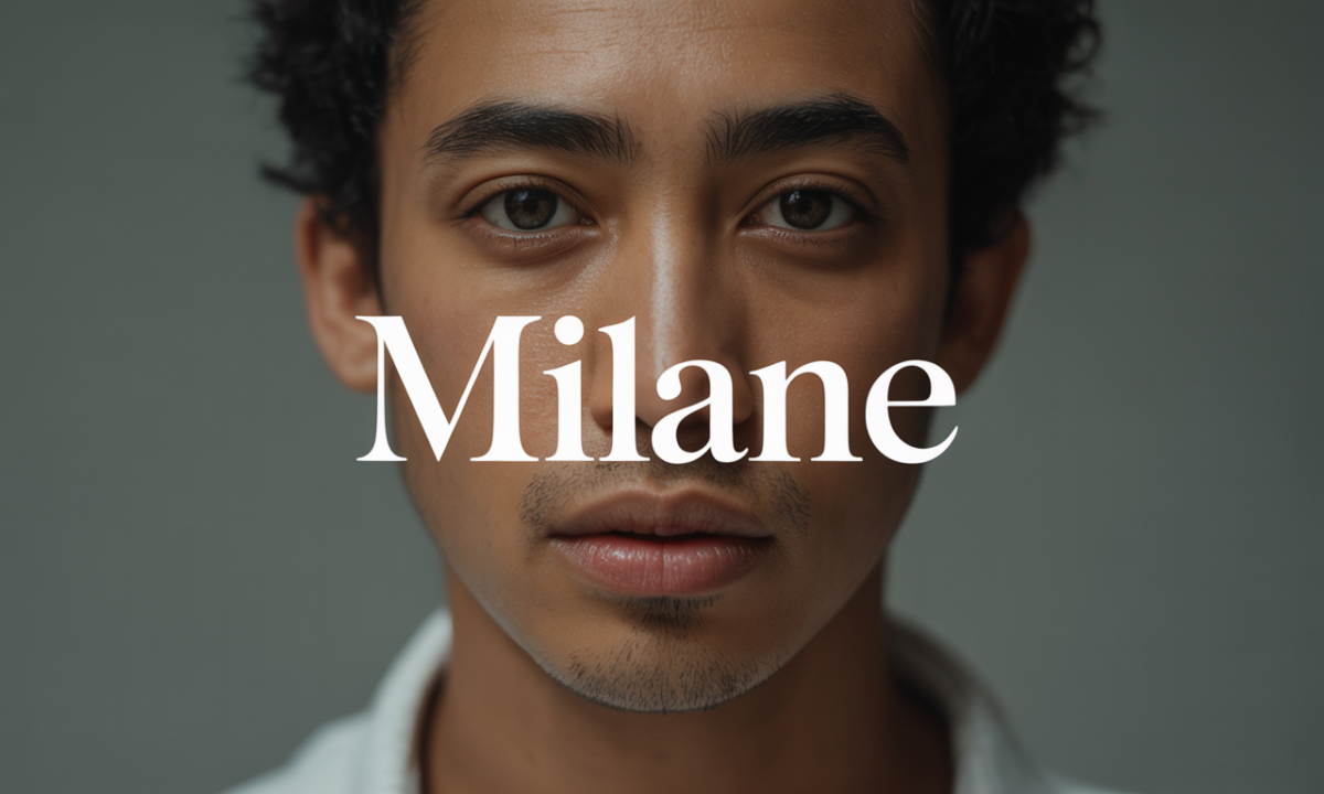 Illustration symbolique liée à l’origine du prénom Milane