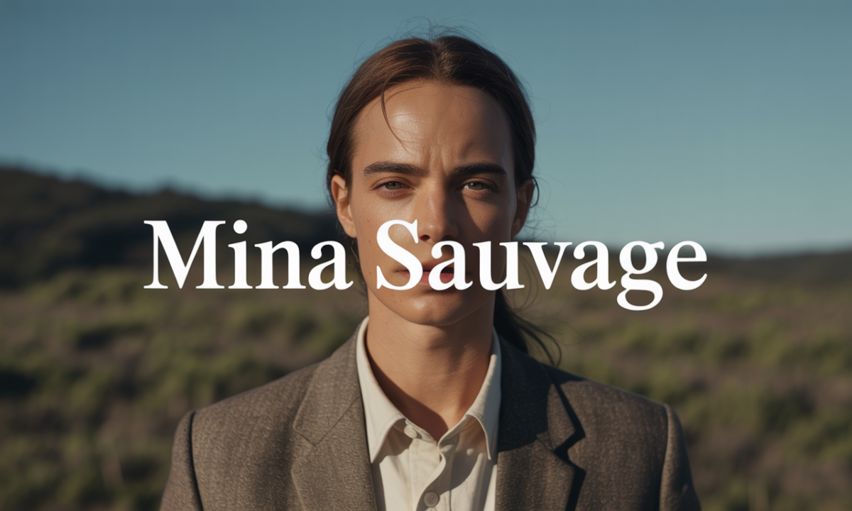 Illustration de Mina Sauvage, personnalité publique