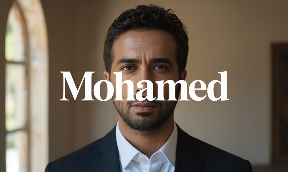 Illustration de Mohamed, Noms de famille