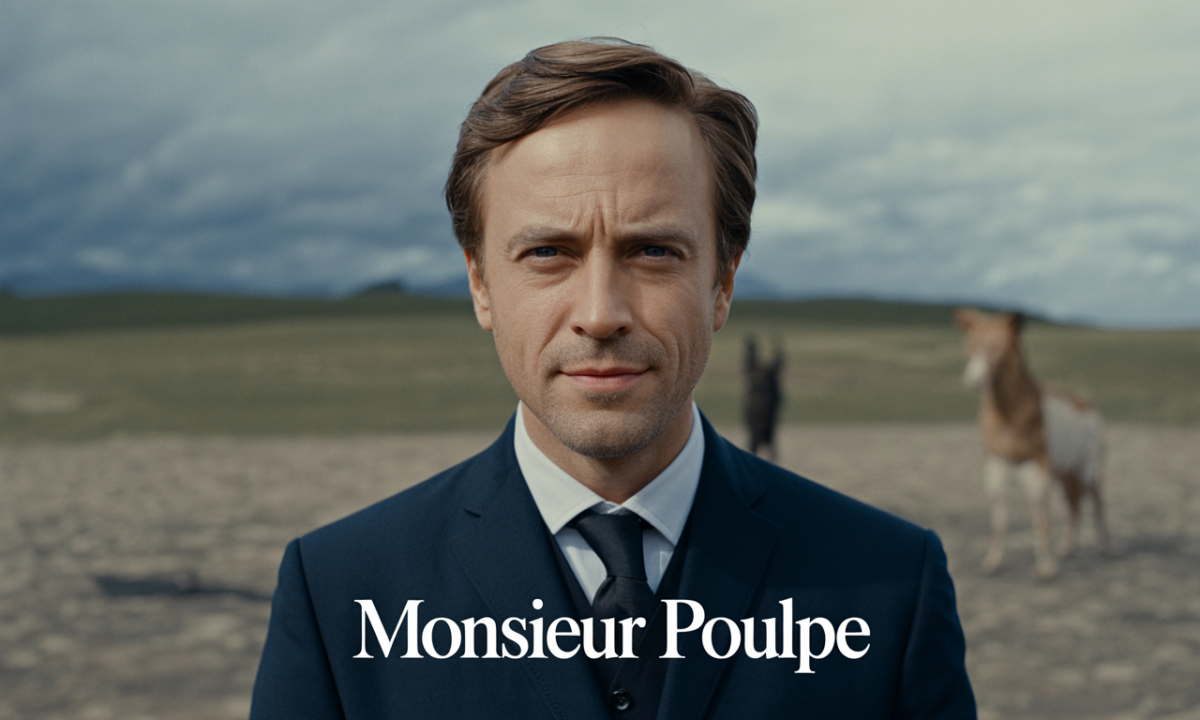 Illustration de Monsieur Poulpe, personnalité publique