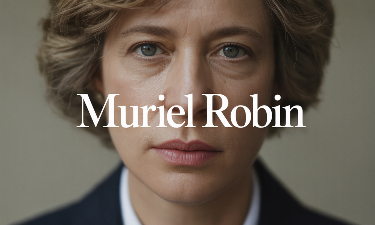 Illustration de Muriel Robin, personnalité publique