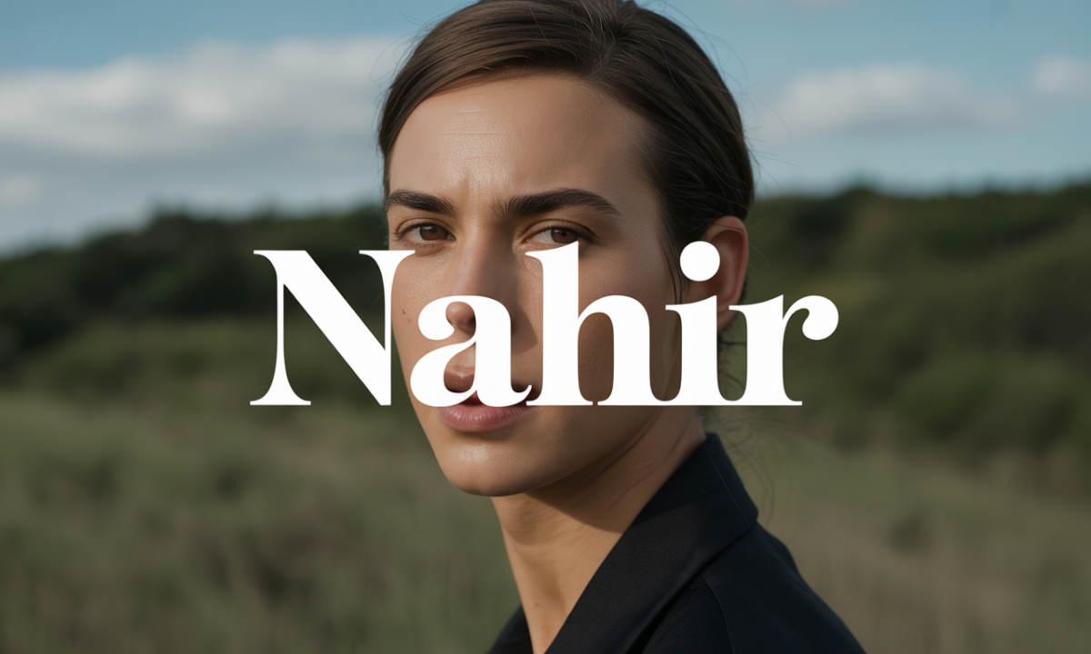 Illustration symbolique liée à l’origine du prénom Nahir