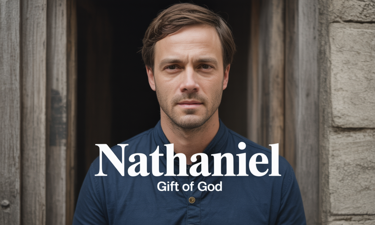 Illustration symbolique liée à l’origine du prénom Nathaniel