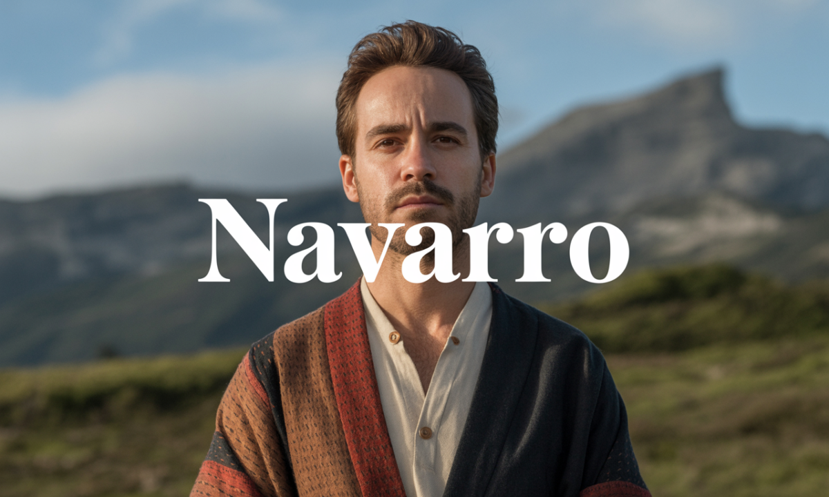 Illustration liée à l’origine et à l’histoire du nom de famille Navarro