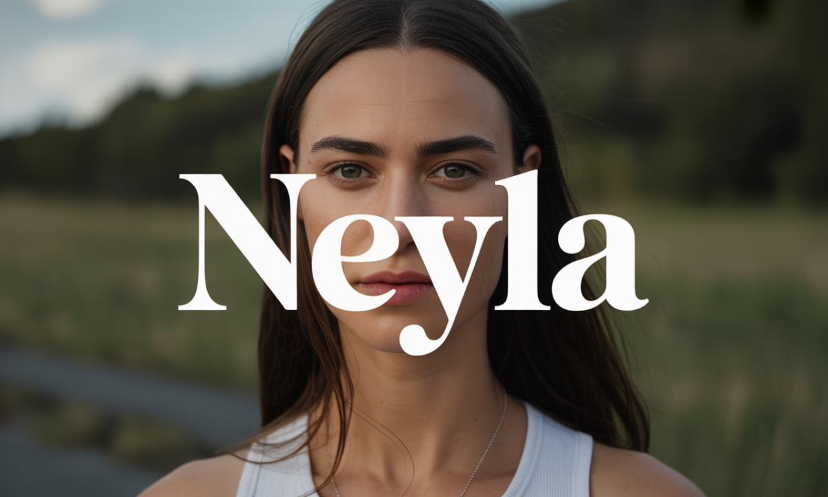 Illustration symbolique liée à l’origine du prénom Neyla