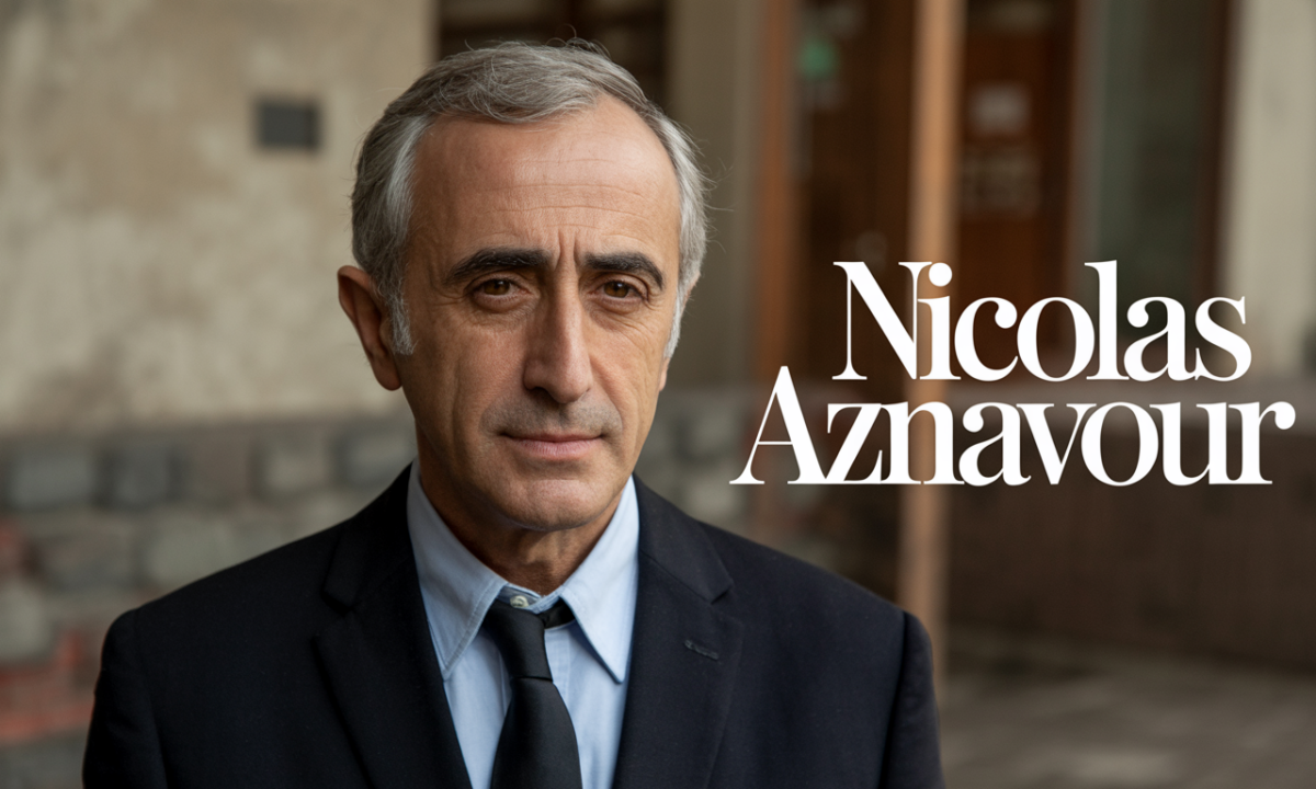 Illustration de Nicolas Aznavour, Personnalités et Célébrités