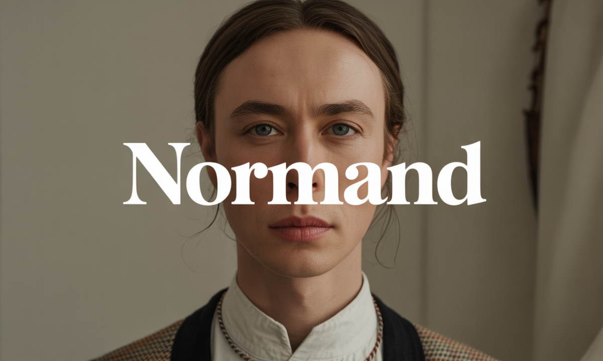 Illustration liée à l’origine et à l’histoire du nom de famille Normand