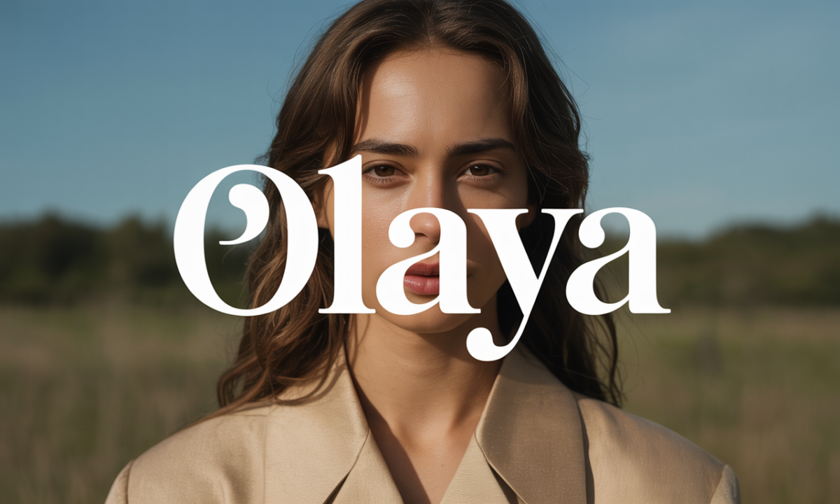 Illustration symbolique liée à l’origine du prénom Olaya