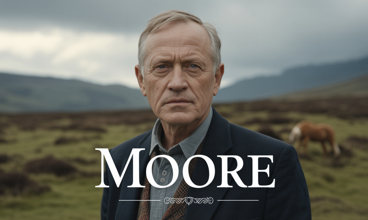 Illustration liée à l’origine et à l’histoire du nom de famille Oldman Moore