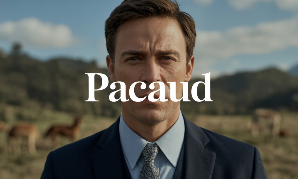 Illustration de Pacaud, Noms de famille