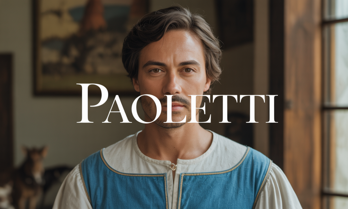 Illustration de Paoletti, Noms de famille