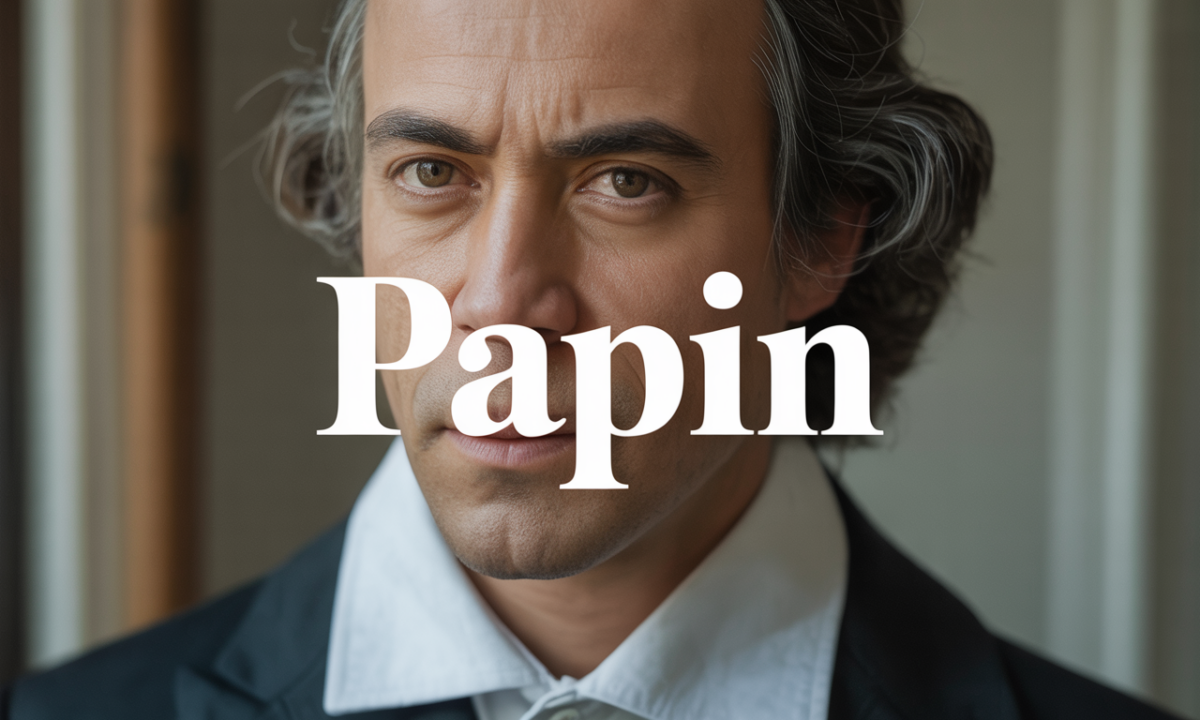 Illustration liée à l’origine et à l’histoire du nom de famille Papin