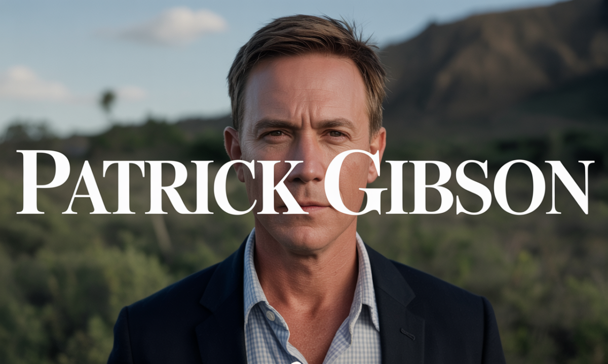 Illustration de Patrick Gibson, personnalité publique