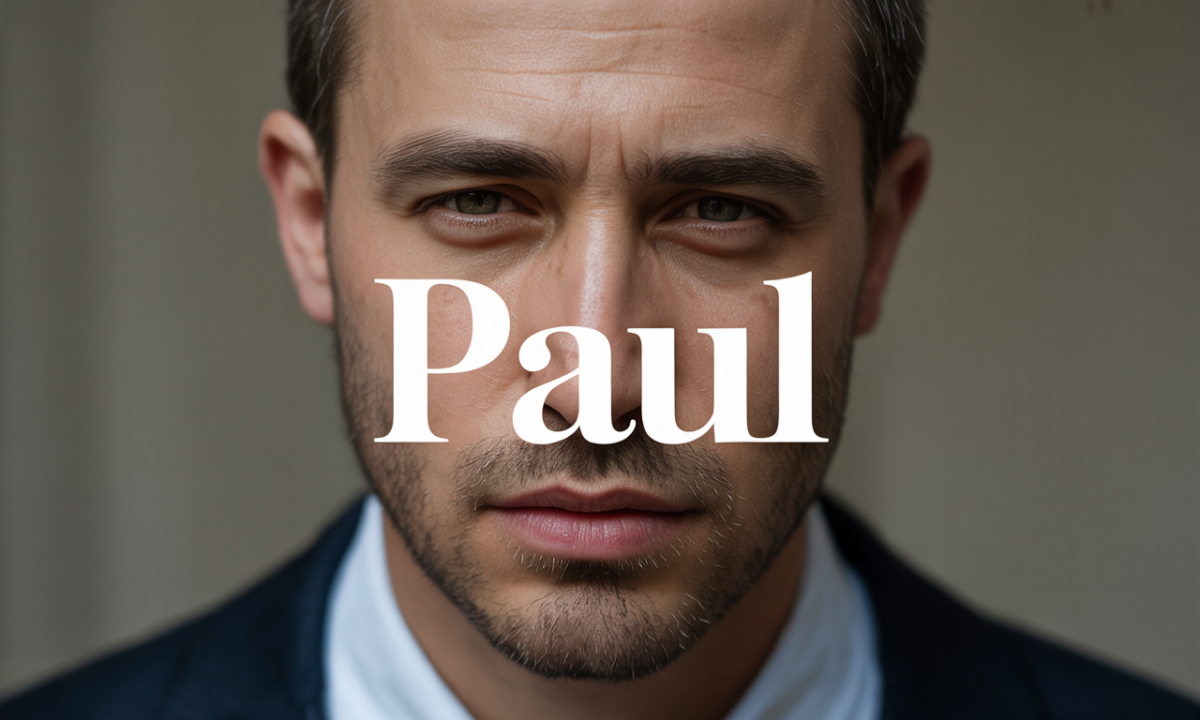 Illustration symbolique liée à l’origine du prénom Paul