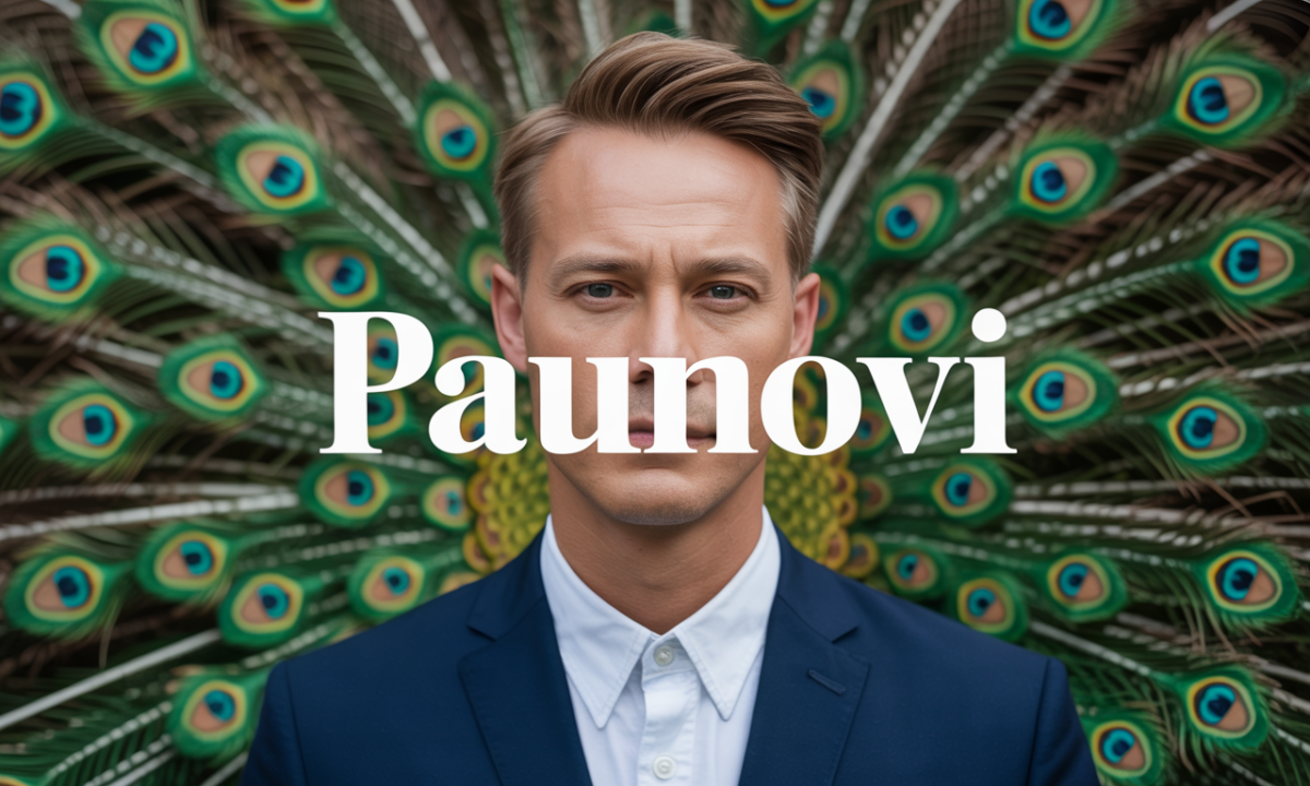 Illustration liée à l’origine et à l’histoire du nom de famille Paunovi