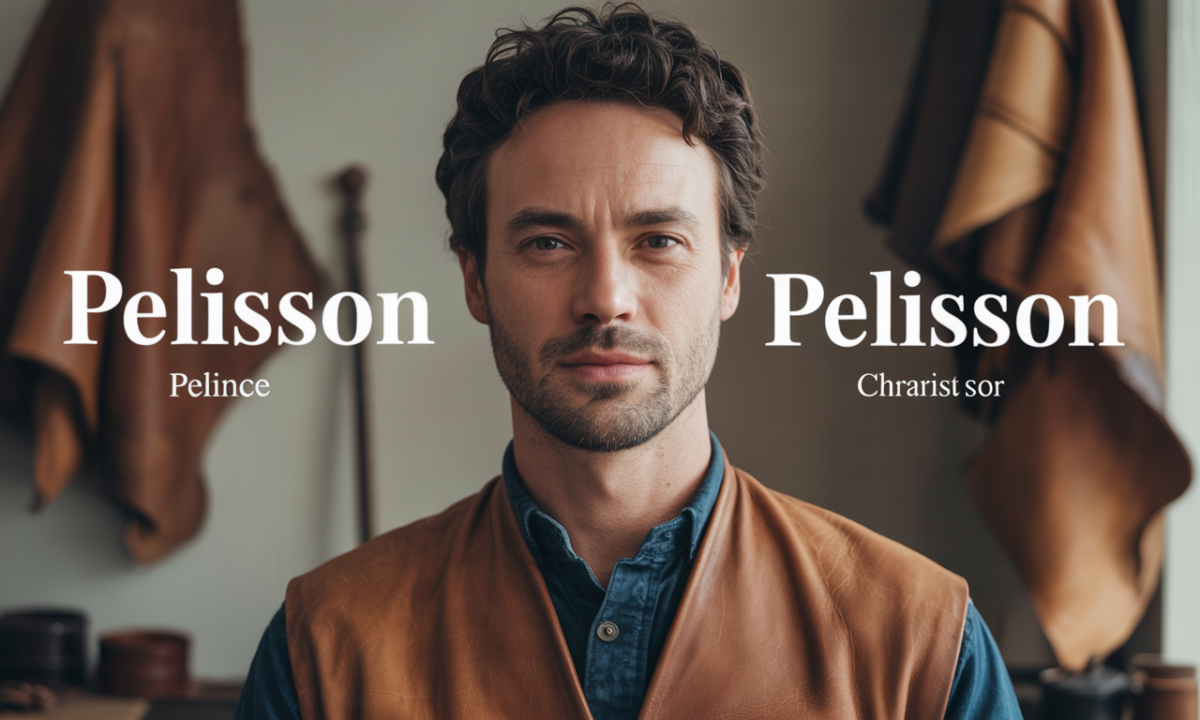 Illustration de Pelisson, Noms de famille