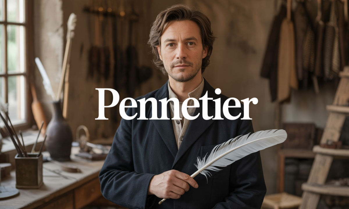 Illustration de Pennetier, Noms de famille