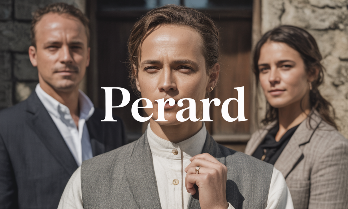 Illustration de Perard, Noms de famille