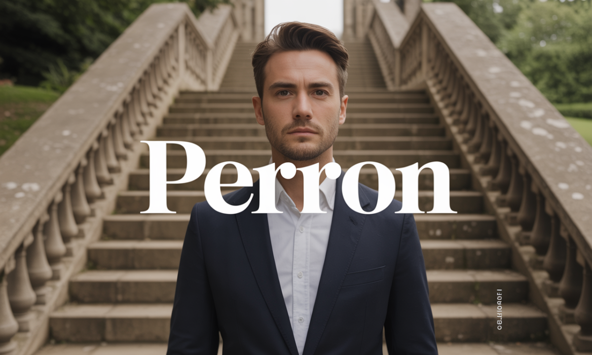 Illustration liée à l’origine et à l’histoire du nom de famille Perron