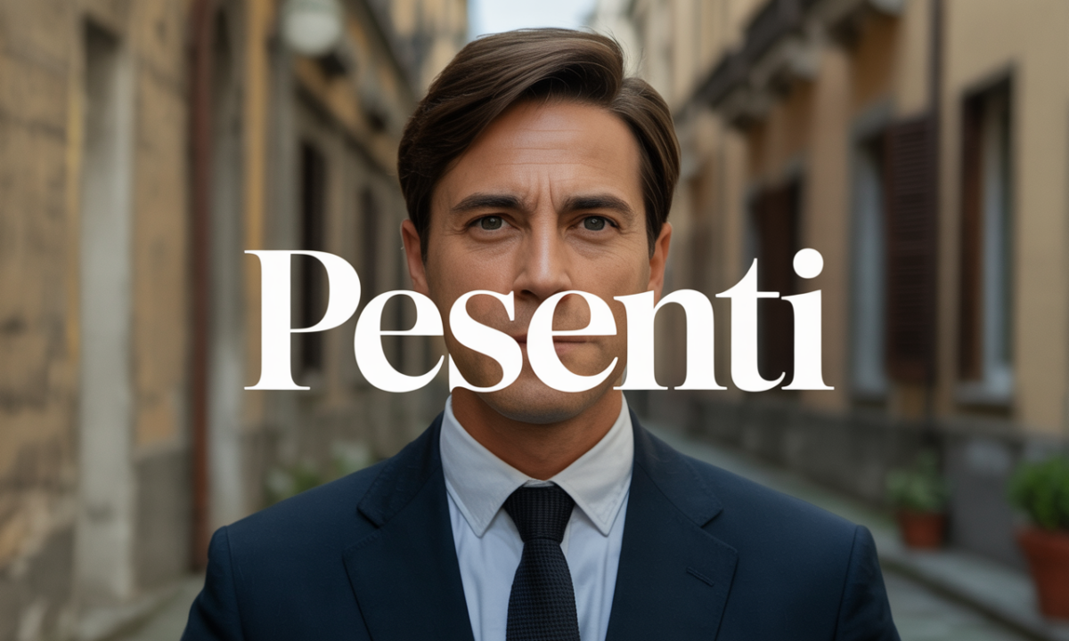 Illustration de Pesenti, Noms de famille