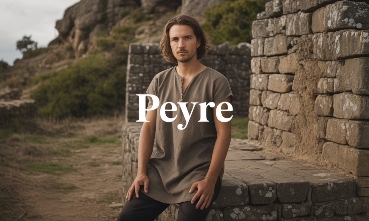 Illustration liée à l’origine et à l’histoire du nom de famille Peyre