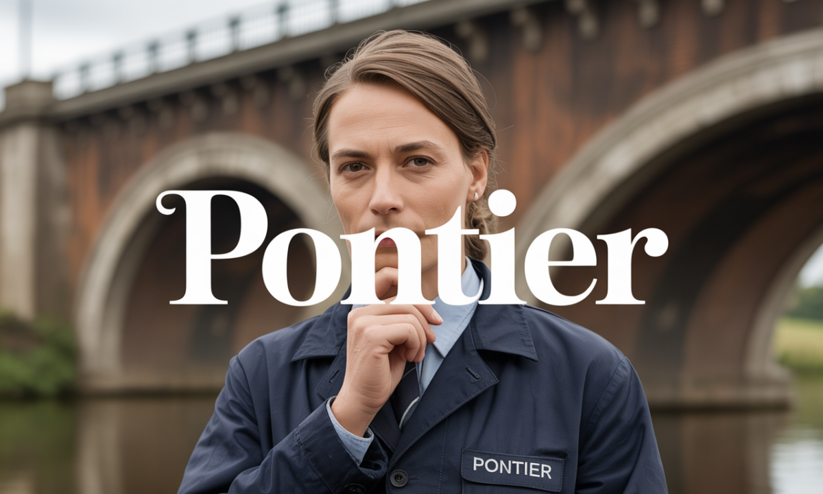 Illustration de Pontier, Noms de famille