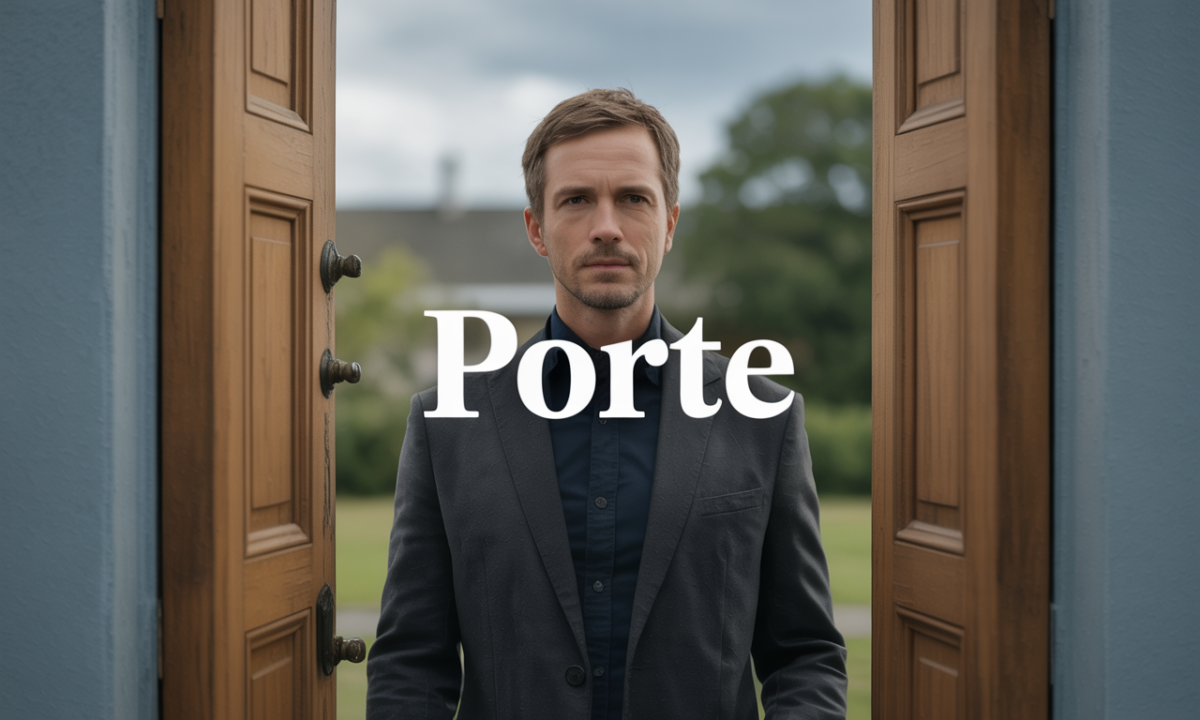 Illustration liée à l’origine et à l’histoire du nom de famille Porte