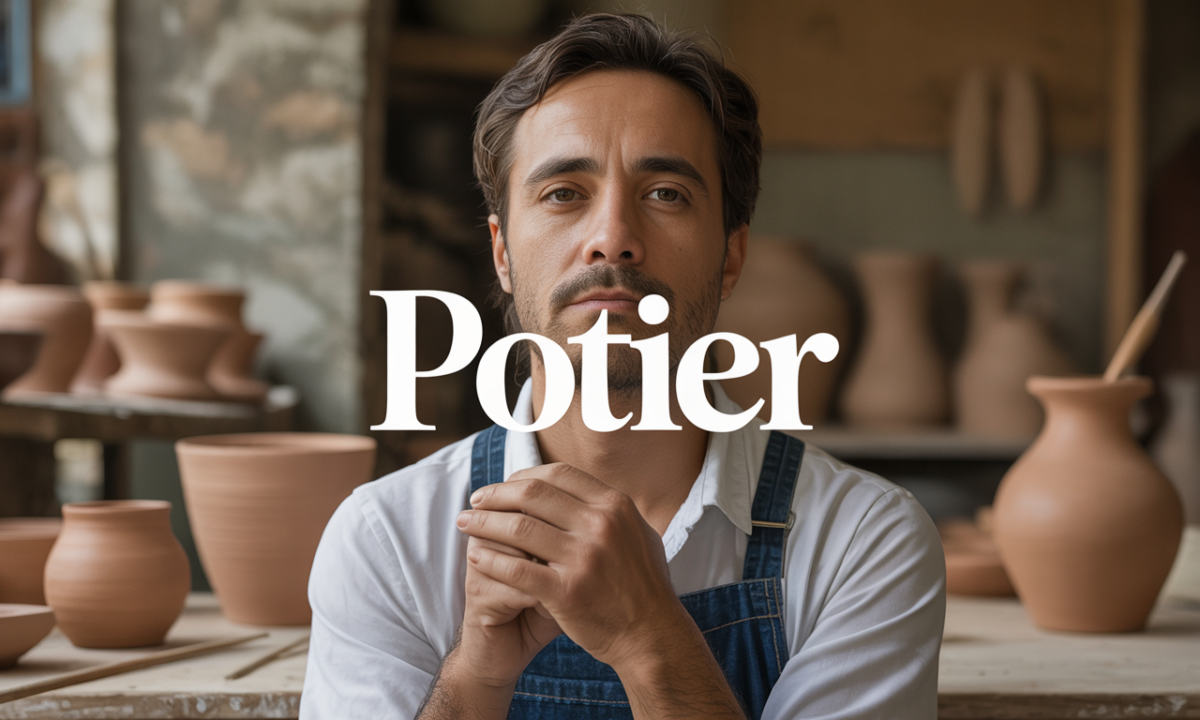 Illustration liée à l’origine et à l’histoire du nom de famille Potier