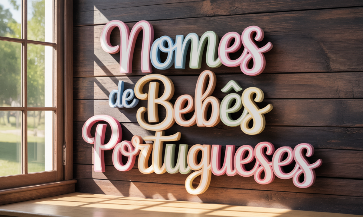 Illustration related to news about Rare Portuguese first names: here are 10 adorable ideas for a unique baby