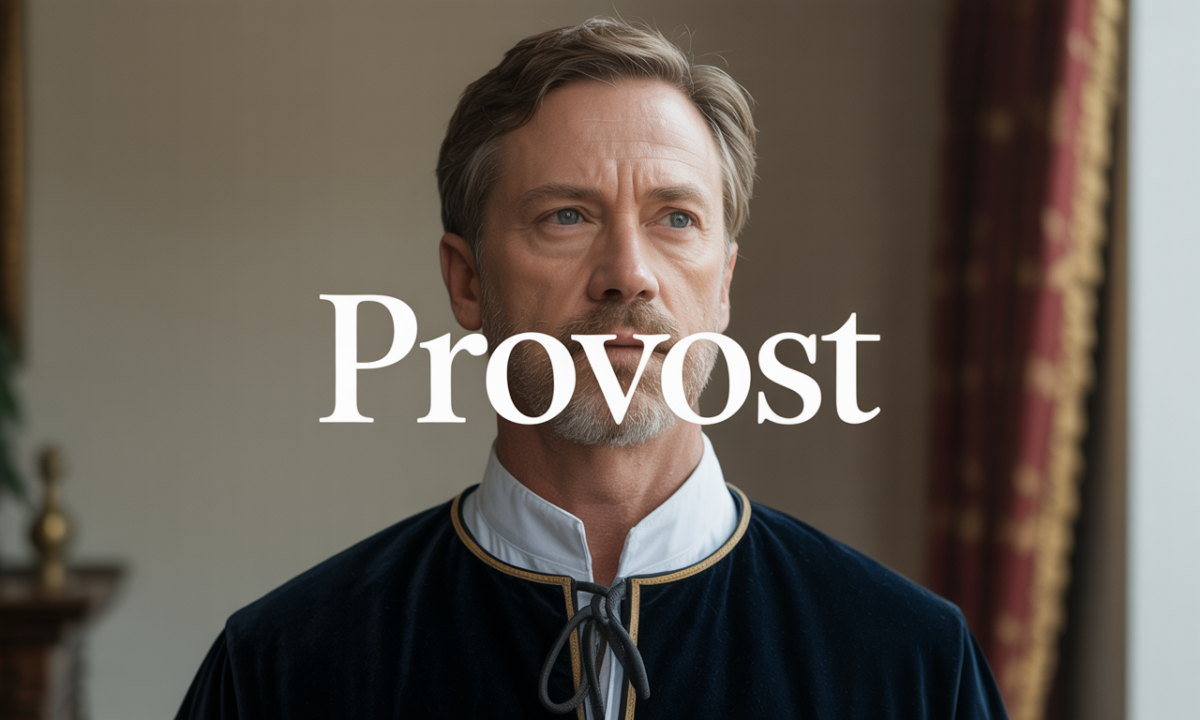 Illustration liée à l’origine et à l’histoire du nom de famille Provost