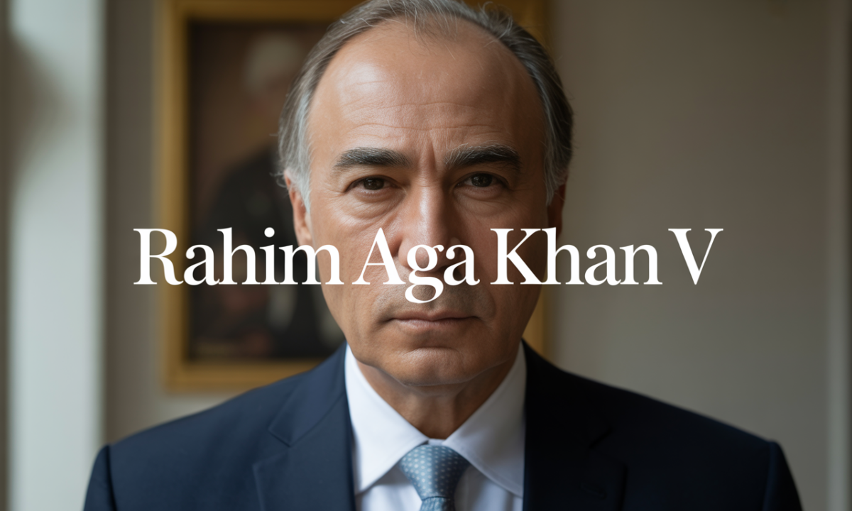 Ilustração de Rahim Aga Khan V, Celebridades e personalidades