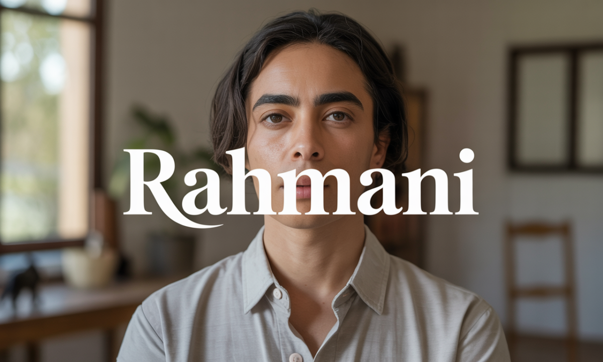 Illustration de Rahmani, Noms de famille