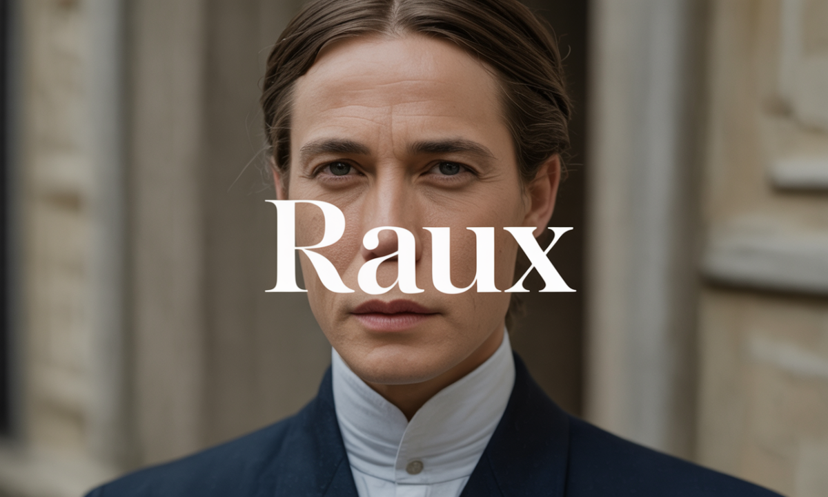 Illustration de Raux, Noms de famille