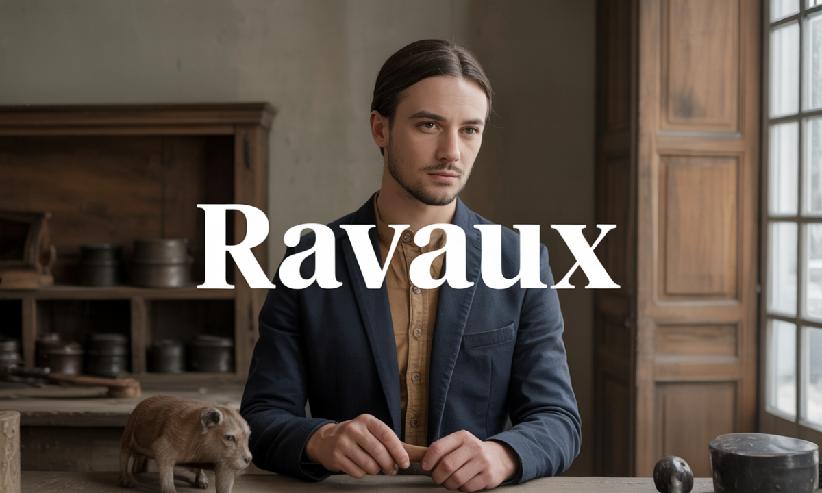 Illustration de Ravaux, Noms de famille