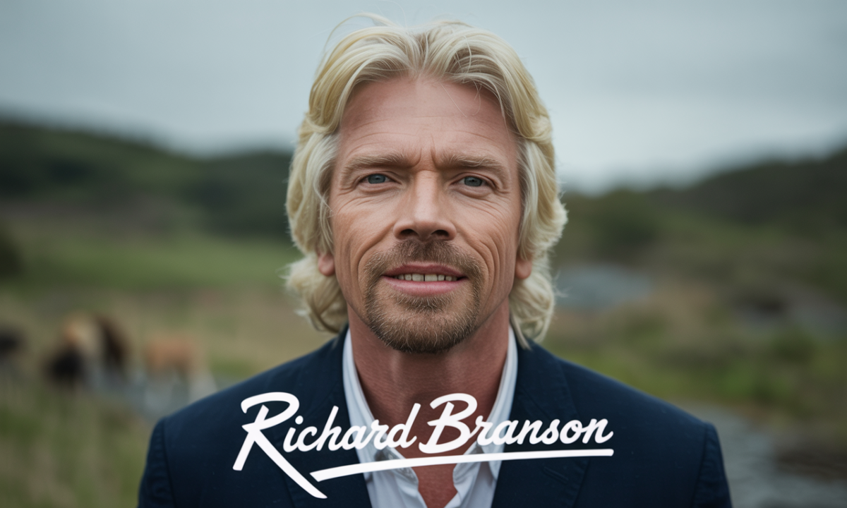 Illustration de Richard Branson, personnalité publique