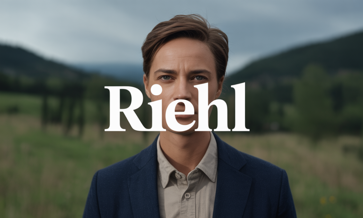 Illustration de Riehl, Noms de famille