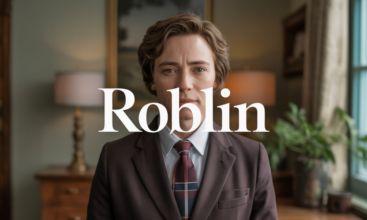 Illustration de Roblin, Noms de famille