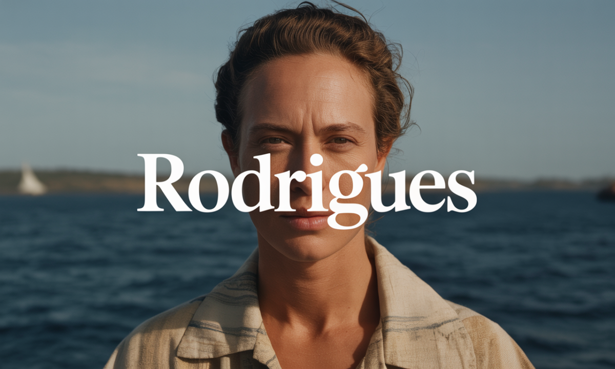 Illustration de Rodrigues, Noms de famille